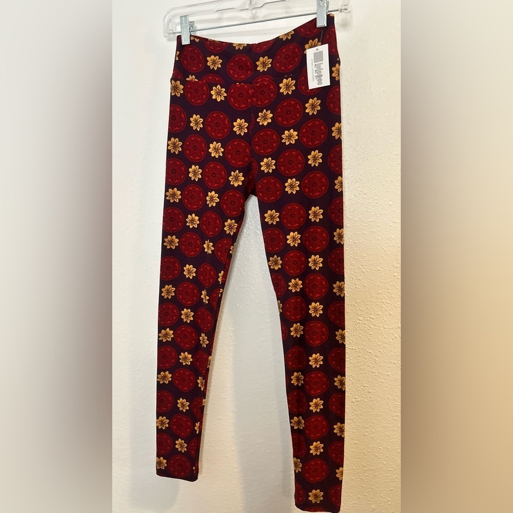 LuLaRoe Patterned Leggings One Size (2-10)
